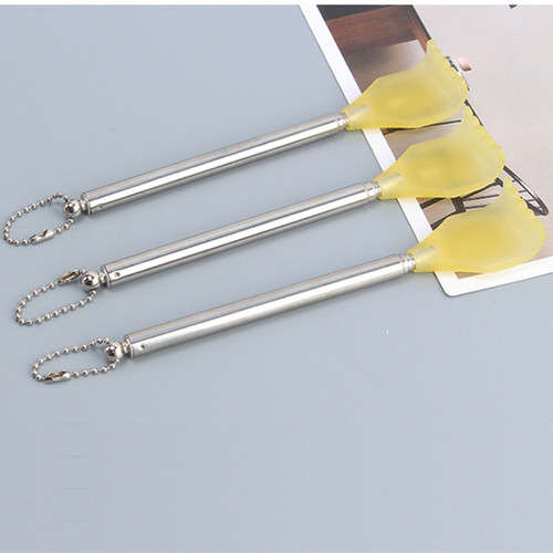 Stainless steel telescopic itch scratching stainless steel back scratcher scratching rake massage old man Le horn itch scratching