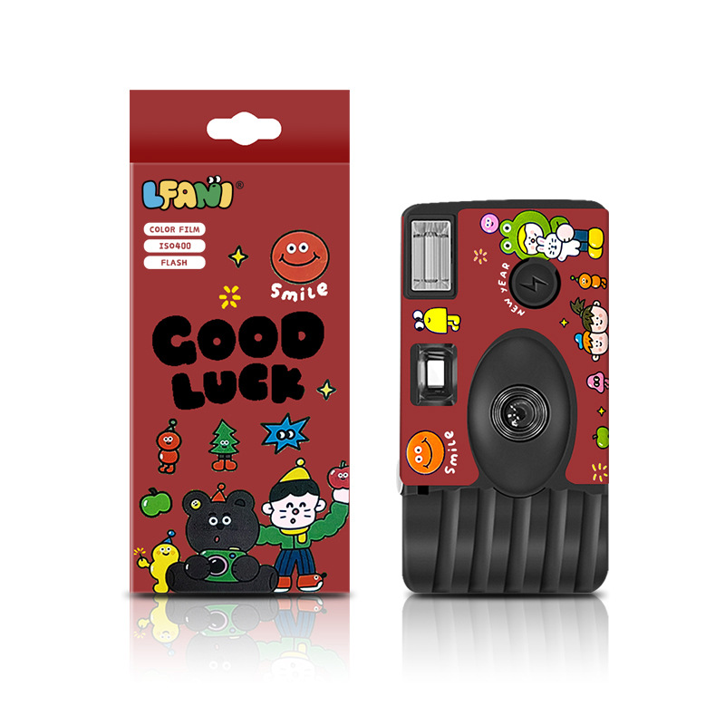 행운을 빌어요 레드 컬러 18 사진