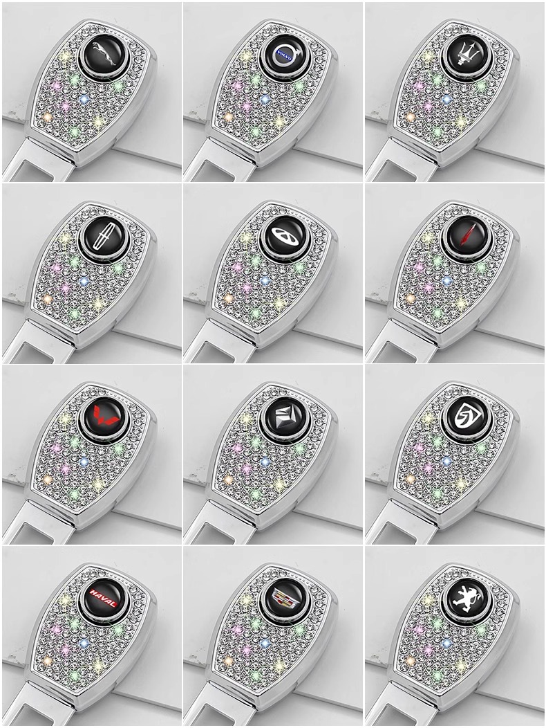 Car seat belt plug wear buckle extension joint fork plug belt car accessories retainer lock buckle bayonet