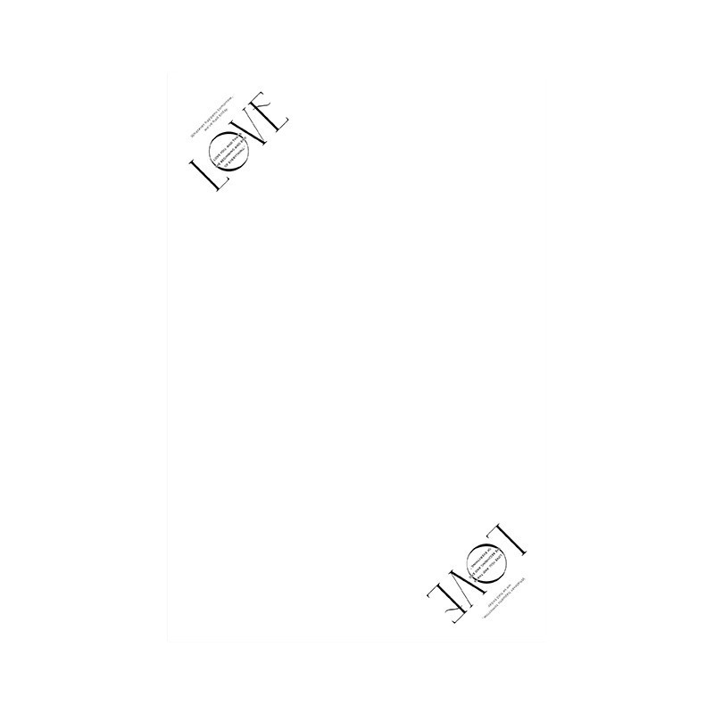 Huaxi simple papel de moda en línea flor flor flor de embalaje ramo de flores materiales de embalaje impermeable de letras inglesas