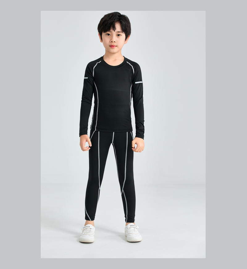 Trajes deportivos para niños, trajes de entrenamiento para correr, ropa de entrenamiento para niños