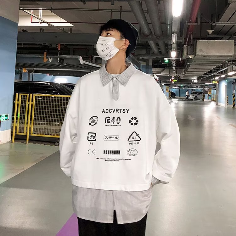 Chaqueta de los hombres otoño 2023 casual todo partido superior del collar del soporte color sólido japonés flojo Delgado abrigo de los hombres