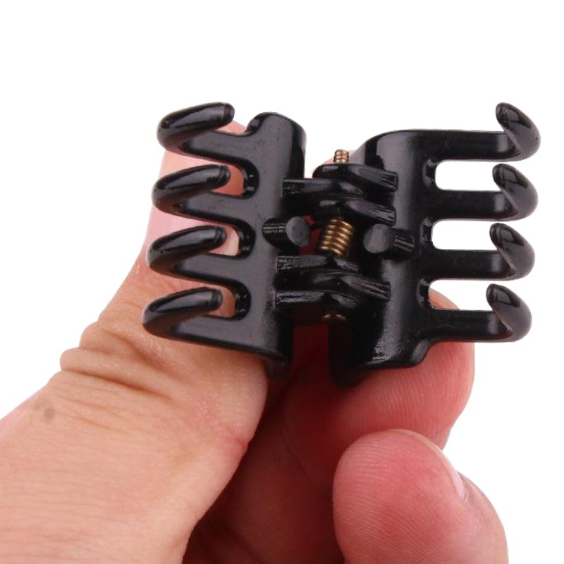 Summer New Korean Fashion Hair Accessories Korean Style Simple 2.5/3.5/4.5cm Plastic Hair Clips Wholesale Hair Root Clips