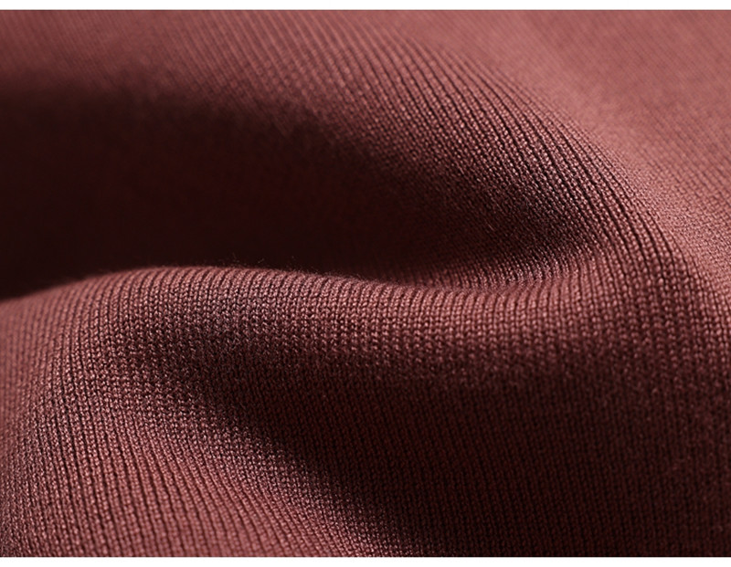 Abbigliamento da donna, completo in maglia, moda casual, colore a contrasto, con cuciture, pantaloni larghi e snellenti, set da due pezzi_voghion.com