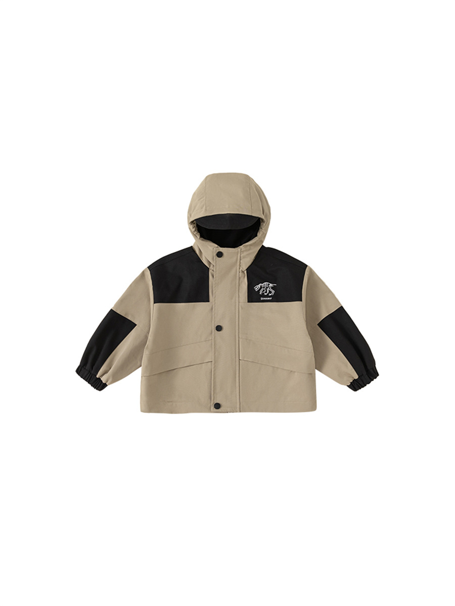 Babycity ropa para niños chaqueta para niños moda niños y niñas chaqueta color a juego de ropa de primavera y otoño a prueba de tres QY83179