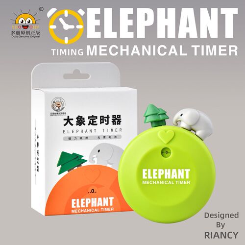 [Shipping with secret text] RB277 Cute Cartoon Rabbit Magnet Timer Creative Kitchen Soup Mechanical Timing