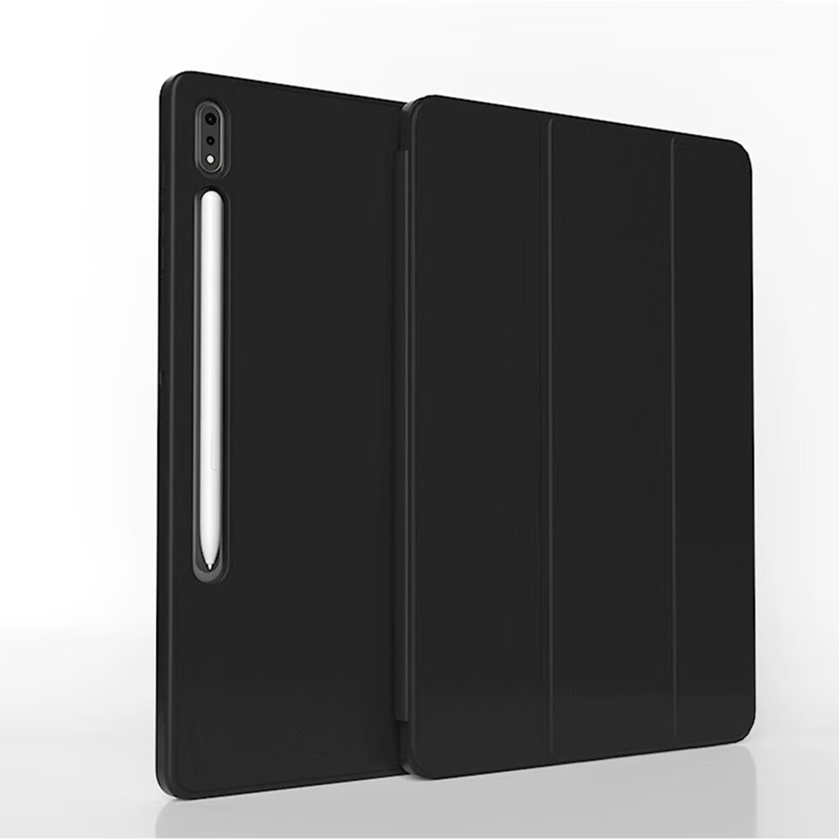 Funda para Tableta Samsung de Cuero Sintético con Soporte y Atracción Magnética