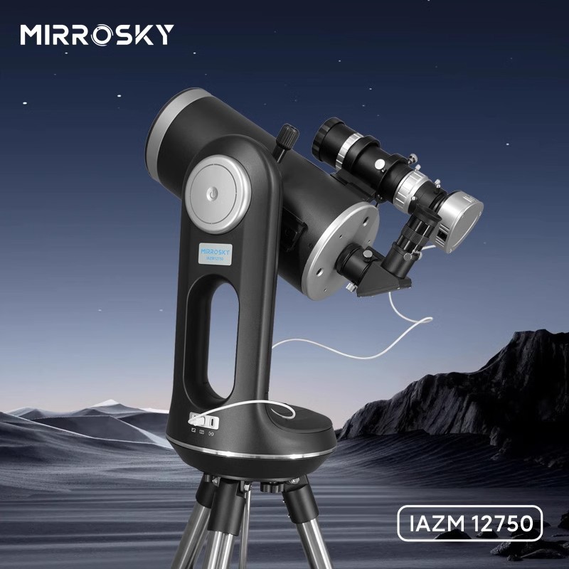 MIRROSKY高清智能望远镜自动寻星行星相机拍摄望远镜127mm大口径