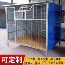 不锈钢鸽子笼小鸡拼装鸽笼鸽舍信鸽大型铁笼鸟笼养殖户外繁