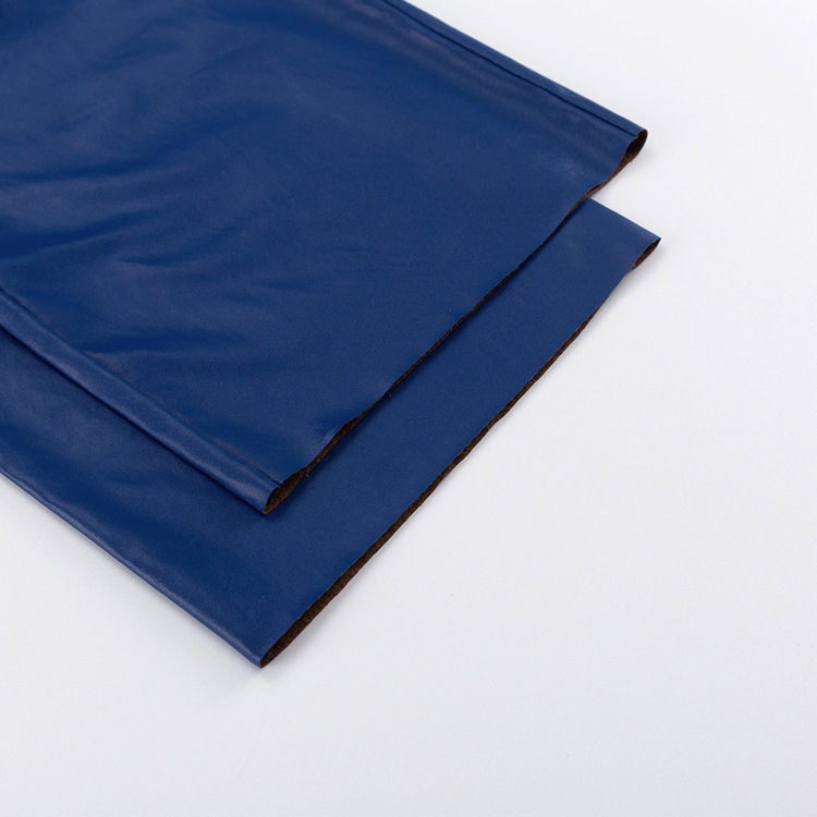 Autumn High Waist PU Leather Straight Leg Pants For Women Hip Lift Casual Elegant Stylish Bottoms_ecoleips.com