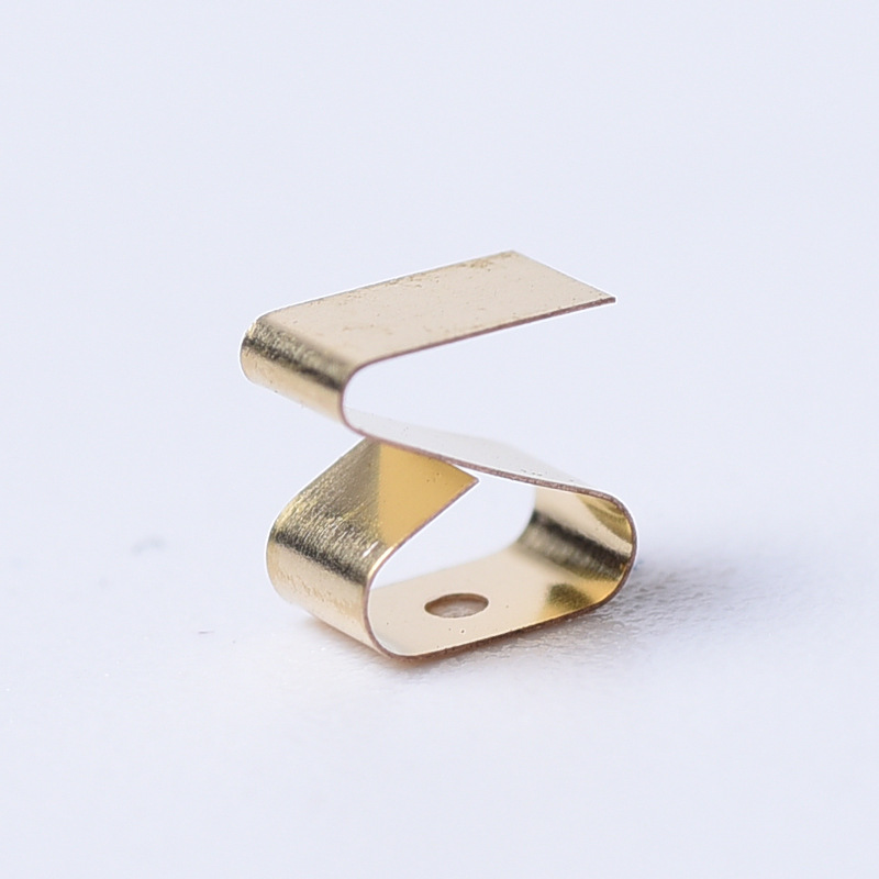 厂家直销PCB专用接地弹片SMD镀金弹片新能源汽车电子专用C型弹片-阿里巴巴
