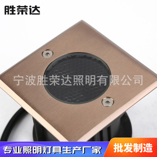 Factory supply 3W buried landscape lamp outdoor courtyard Road square LED lawn lamp embedded underground lamp