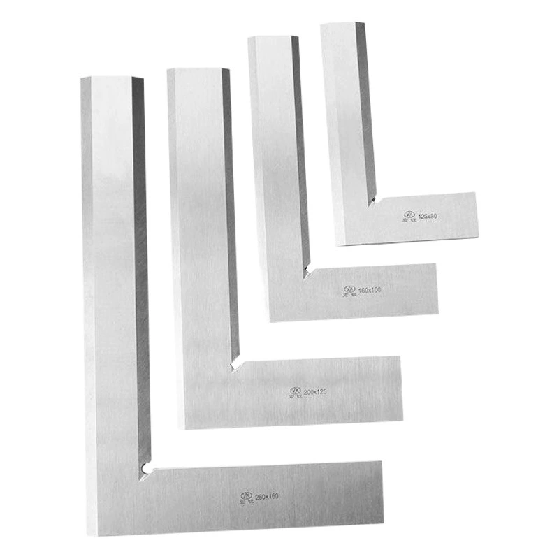 Угловая линейка лезвия ножа 200300 мм 400 линейка лезвия ножа 0 класс 90 градусов высокая точность из нержавеющей стали Лифт тип лезвия ножа прямоугольная линейка