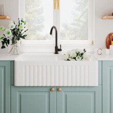 Fireclay�ִ�����ˮ��ǰ��ֱ���մ�ϴ����ũ����ʽ����Ƕ��ʽˮ��