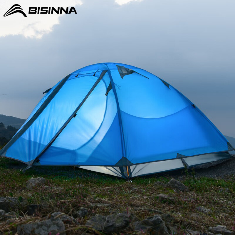 Beishan Wolf Tent 야외 전문 하이킹 및 등산 캠핑 방풍 및 방진 캠핑 더블 접이식 휴대용