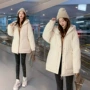 连帽冬季加厚大码棉服