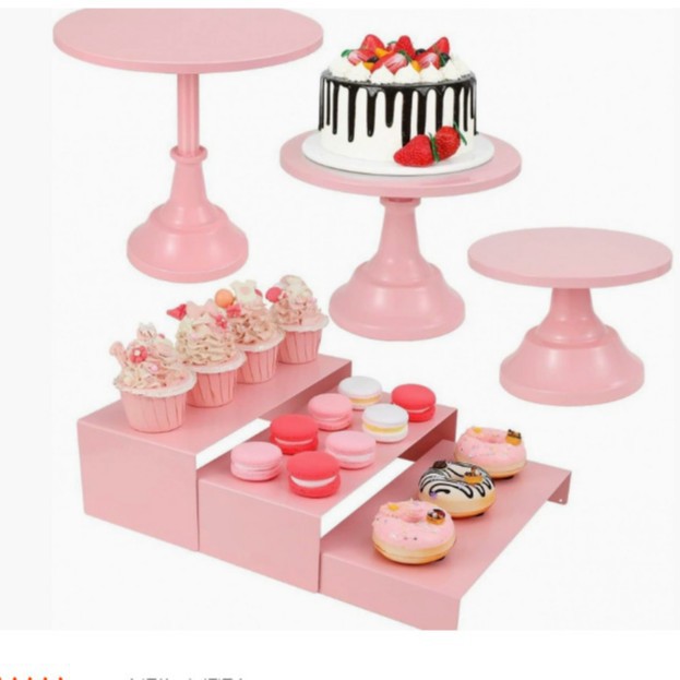 Transfronterizos dorados rosa decoración de la mesa de postres accesorios de boda estante de pastel estante de té de la tarde estante de té descanso mesa