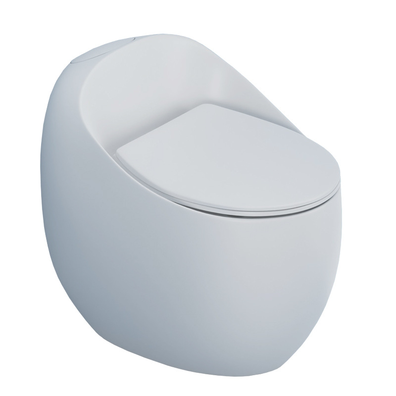 asiento de inodoro doméstico tipo sifón asiento de inodoro redondo huevo tipo de ahorro de agua unido tipo moderno simple y universal