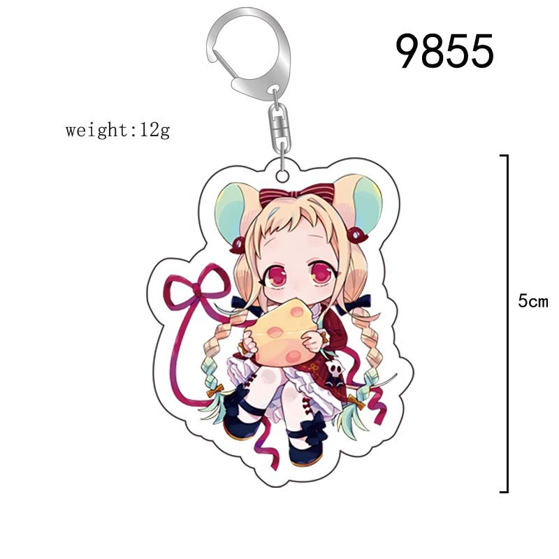 Acrylic Keychain (Dibin) Huazi Jun версия аниме Чиби подвеска, индивидуальные цветовые коды