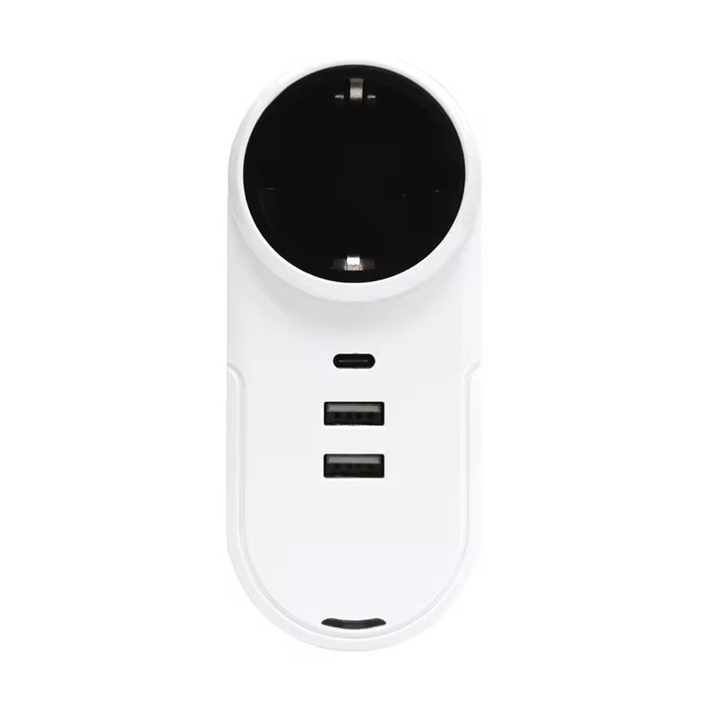 Acコンセント1個付きtype-c充電口2usb充電口ヨーロッパ規格回転可能コンセント|undefined