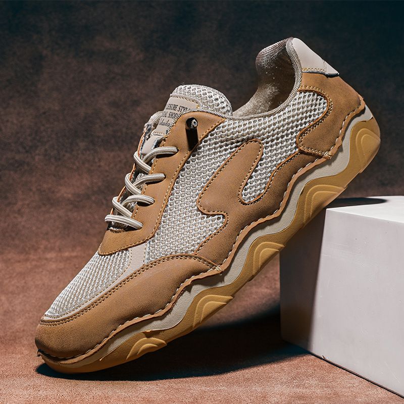 Shoes Men's Summer Breathable Mesh Shoes Men's Casual Sports Shoes Men's Mesh Shoes Men's Cross-Border Octopus Shoes