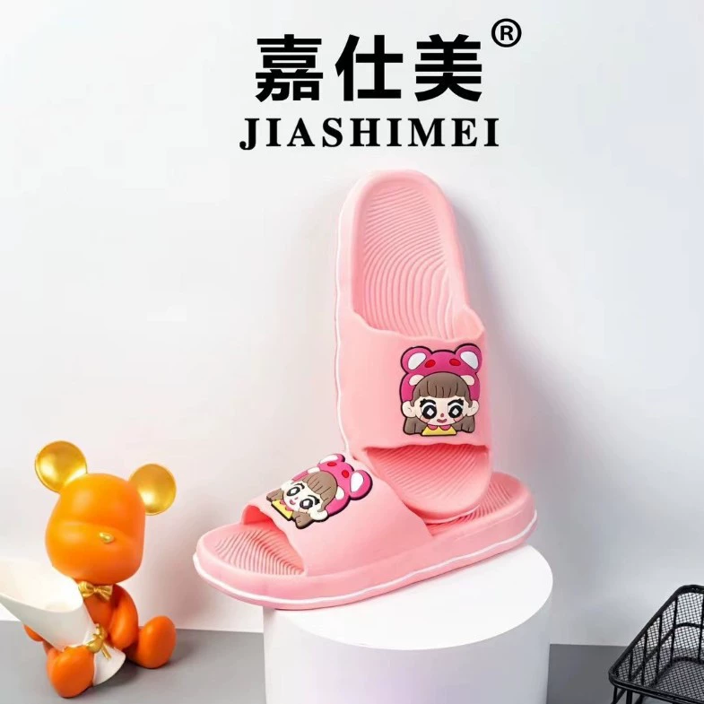 Новый мультяшный мультфильм женские домашние тапочки модные носить пластиковые мягкие подошвы пара дышащие тапочки женские