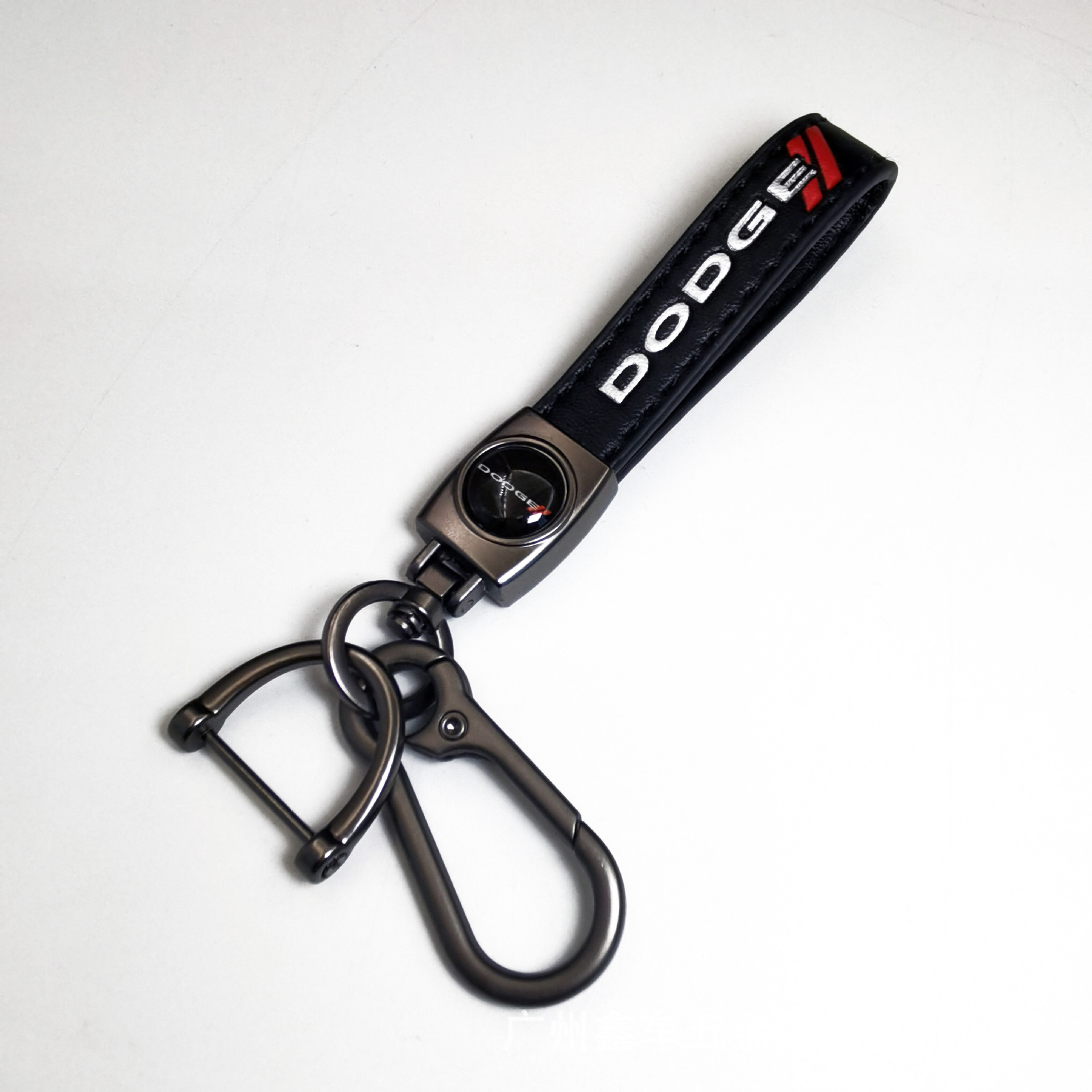 Keychain de piel de cordero transfronteriza logotipo de automóvil llavero de negocios hombre llavero colgante fábrica al por mayor