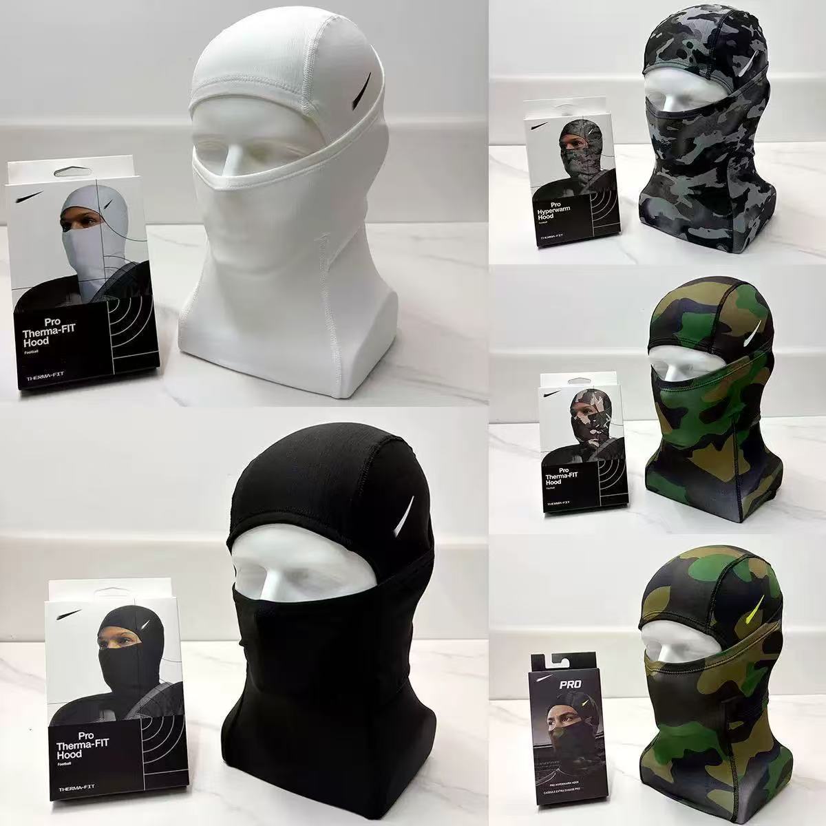 Cross-Border Amazon Headgear, Outdoor Cycling Ski Mask, Cold-Proof Face Protection, Neck Scarf, Sports Balaclava