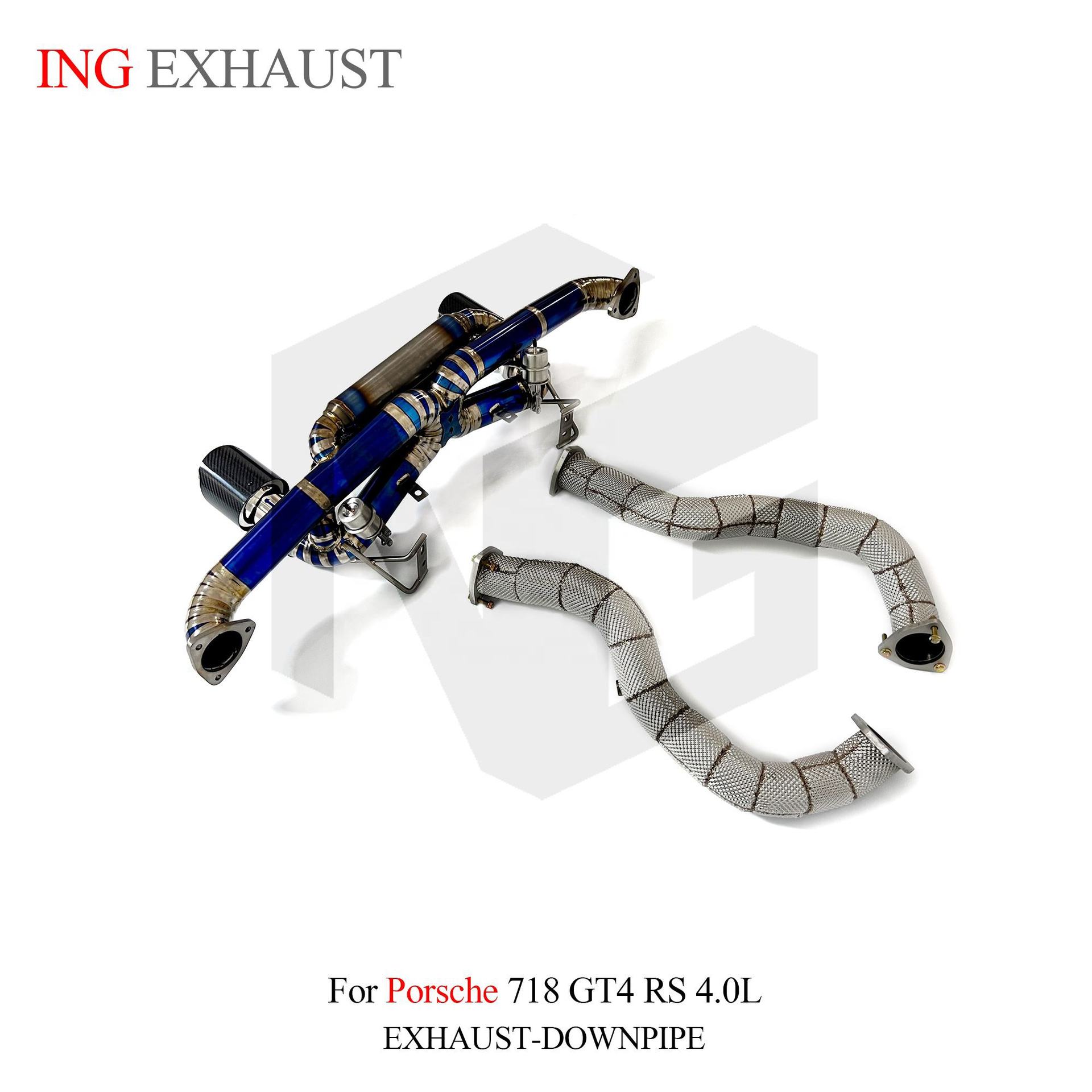 Suitable for Porsche 718 GT4 RS 982 4.0L MA275 2021 lower water pipe with heat shield