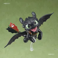«Toothless master figure box toothless movable dragon trainer joint clay man 238 model ornament Q version»