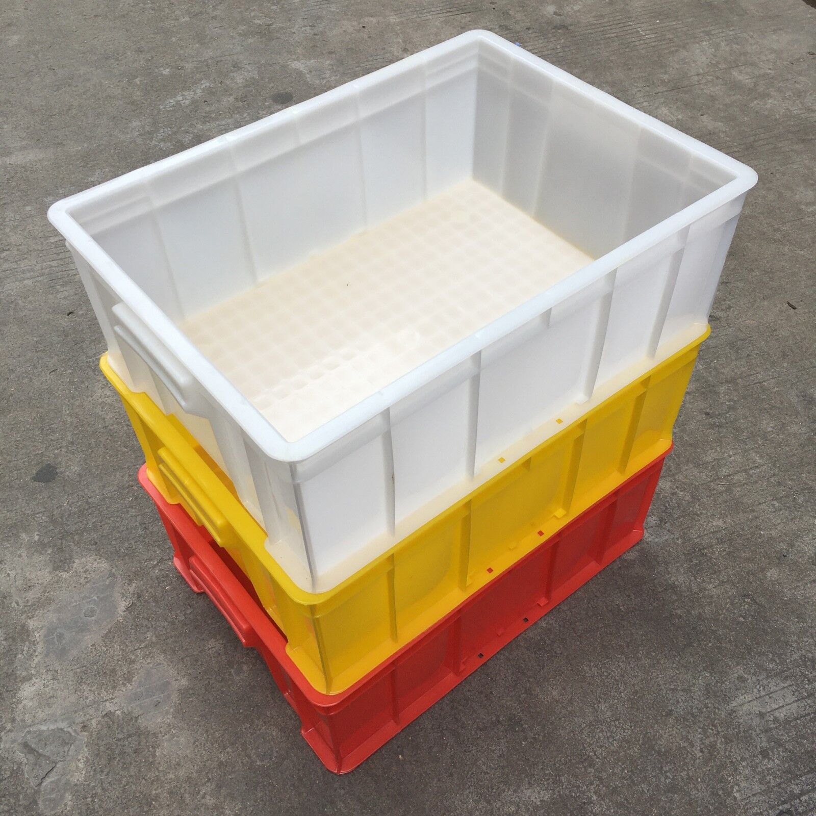 广东直供梅州茂名pp塑胶箱 五金零件箱 尺寸任意定制