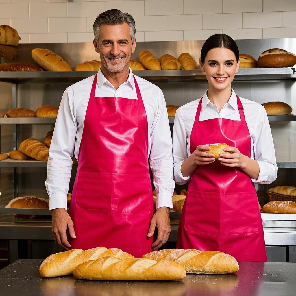 공장 직접 TPU 방수 및 내유성 앞치마 내산성 허리 주방 수생 냉장 도살 식품 작업복