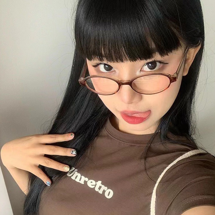 Cross-border Millennial Hot Girl Windproof Blue Light Glasses Trendy…