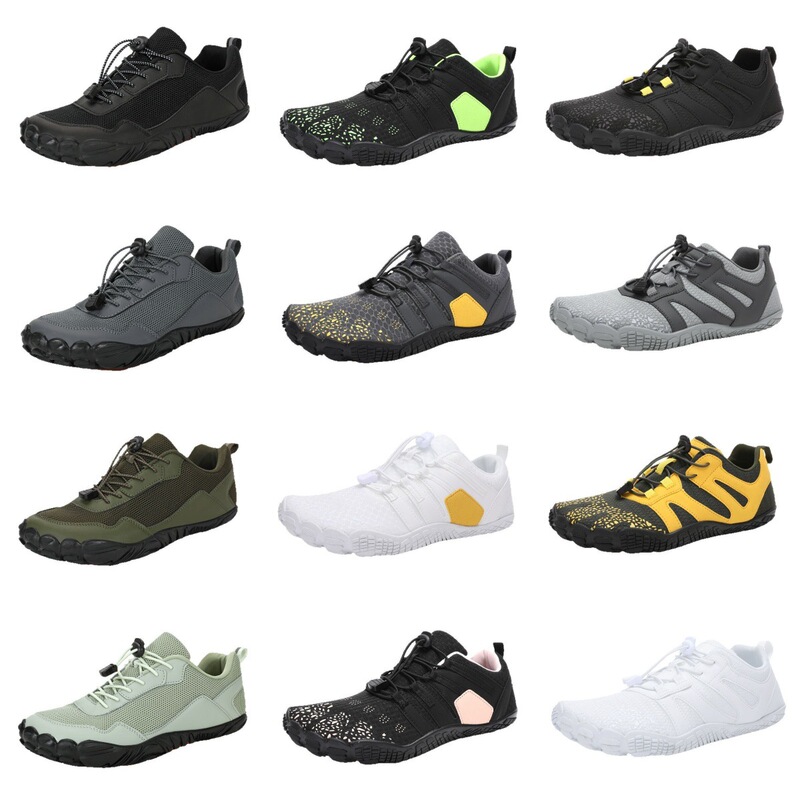 Cross-border New Outdoor Tracing Shoes Couple's Beach Swimming Shoes Lightweight Quick-drying Wading Shoes Hiking Five-finger Shoes