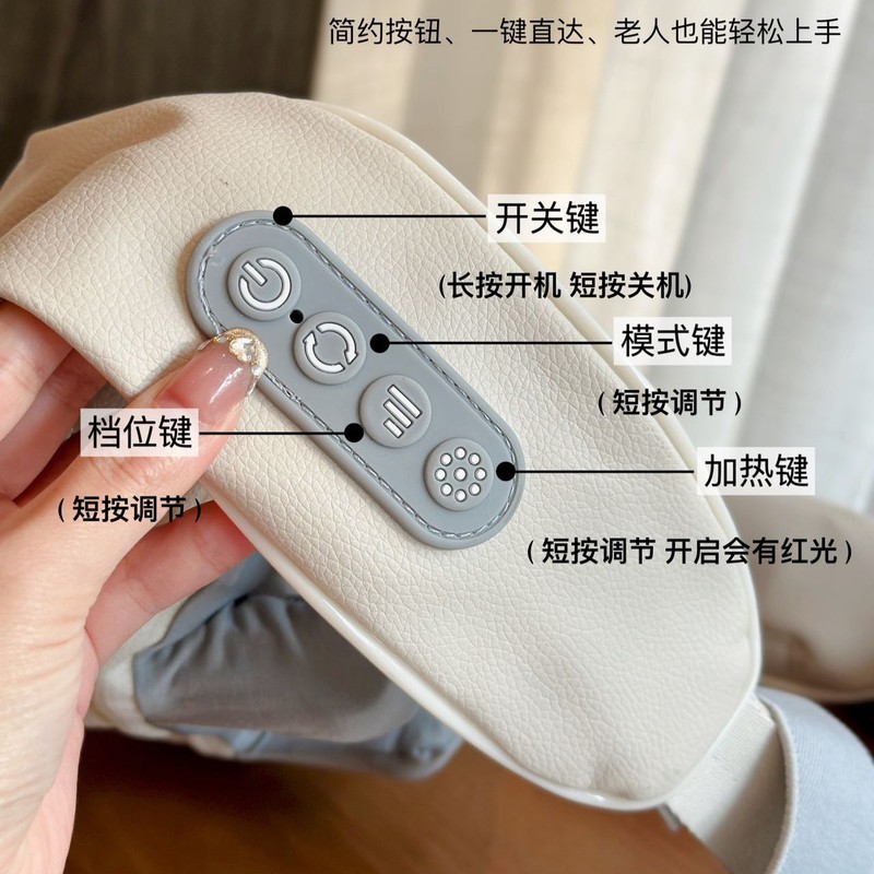 マッサージストール多機能頚椎マッサージ器家庭用肩腰背中温め揉み頚椎マッサージ器|undefined