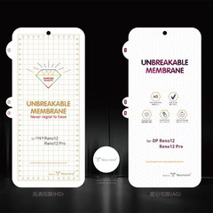 OPPO適用reno12/10金剛11Pro手機FindX7 X6 X5水凝膜A2 A1pro軟膜