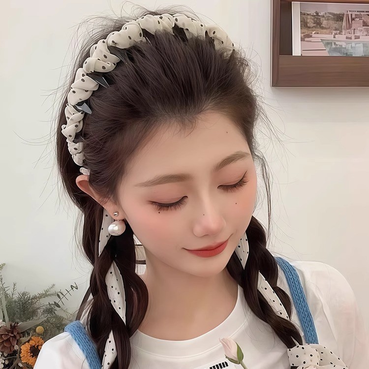 Verano nuevo estilo fresco con diadema de dientes, peine ondulado, diadema superior del cráneo alto, las mujeres usan accesorios para el cabello retro del palacio