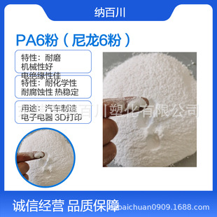 Pa6 Powder Polyamide Powder Aging Resistance High Tensile Super Tough Acid and Alkali Resistance 500 Mesh Nylon Powder