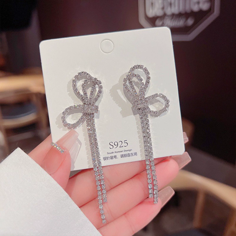 Серебряная игла, серьги из жемчуга, образец 925, стиль легкой роскоши, оптовая торговля