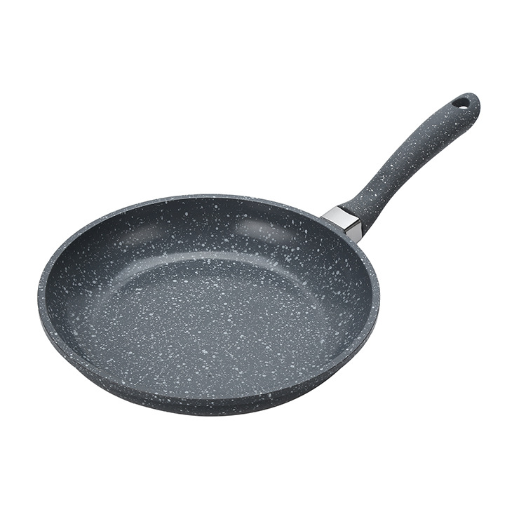 麦饭石不粘锅家用平底锅多功能煎牛排鸡蛋煤气炉电磁炉通用煎锅