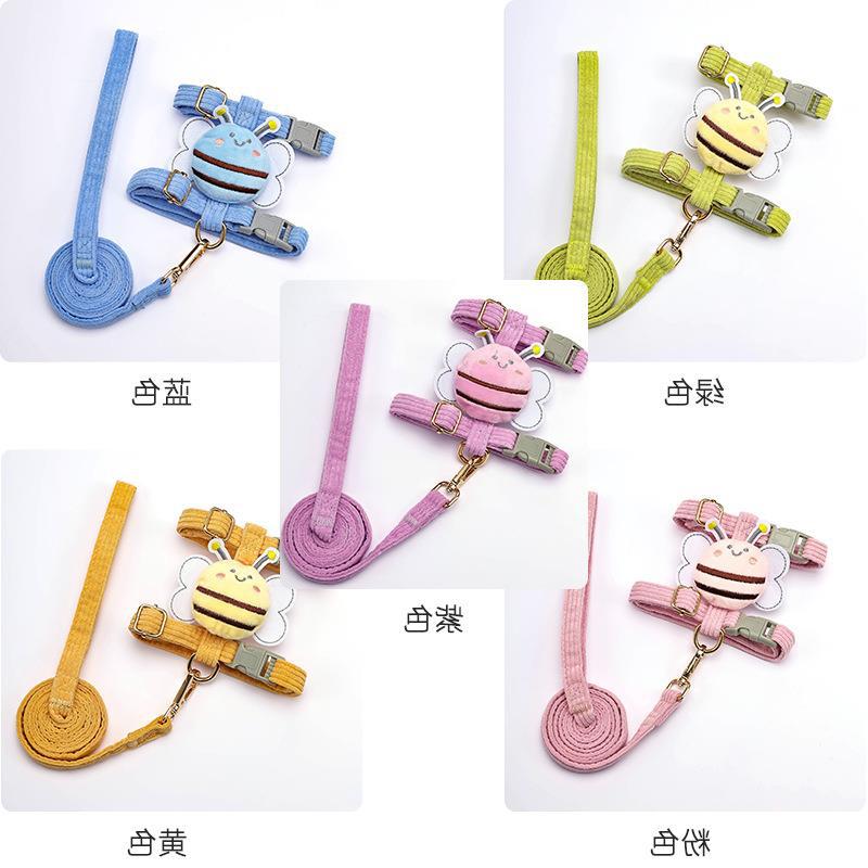 Correa perro abeja, collar pequeños