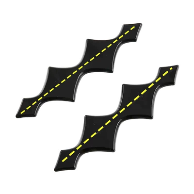 Bowl, Car Logo Black Warrior Modification — Other Automotive Exterior Supplies - abs-piano-black-front-and-rear-markings