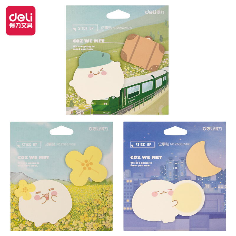 델리 포스트잇 노트 국가 스타일 테마 펩시코 학생 메모장 높은 접착 사무실 메모장 문구 도매