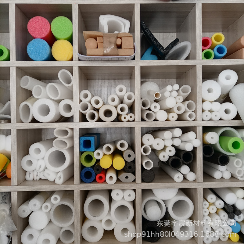 供应桩基钢筋笼保护套 空心金属泡沫管 混凝土钢筋防护罩珍珠棉管