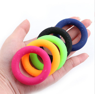 Three Packs of Men's Multi-Color Silicone Semen Locking Ring Penis Ring Foreskin Resistance Complex Ring Tight Sex Toy