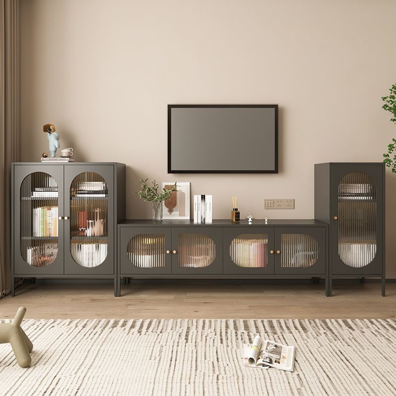 Wrought Iron Tv Cabinet All-Metal Combination Tv Cabinet Wrought Iron Low Cabinet Small Apartment Simple Coffee Table Tv Cabinet Simple