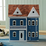 Реалистичный замок, детский кукольный домик, реалистичная интеллектуальная игрушка, деревянная семейная хижина