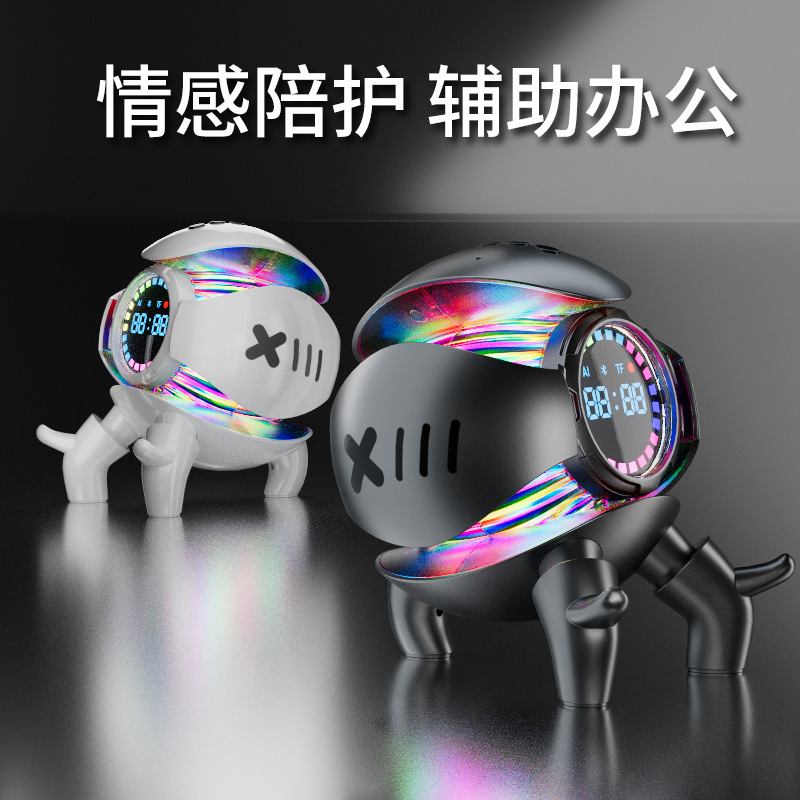 新商品WIFI豆包Deepseek大モデルAIスマートスピーカー機甲怪獣ブルートゥース目覚まし時計置物音響|undefined