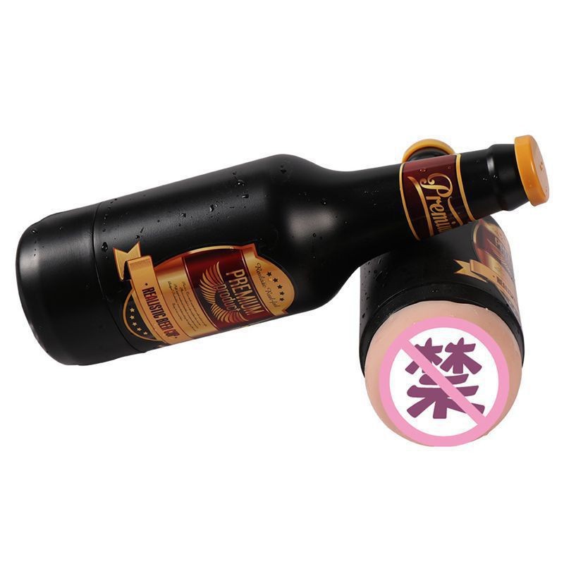 爱色飞机杯伪装啤酒瓶恶搞朋友生日礼物男用自慰器阴茎训练情趣