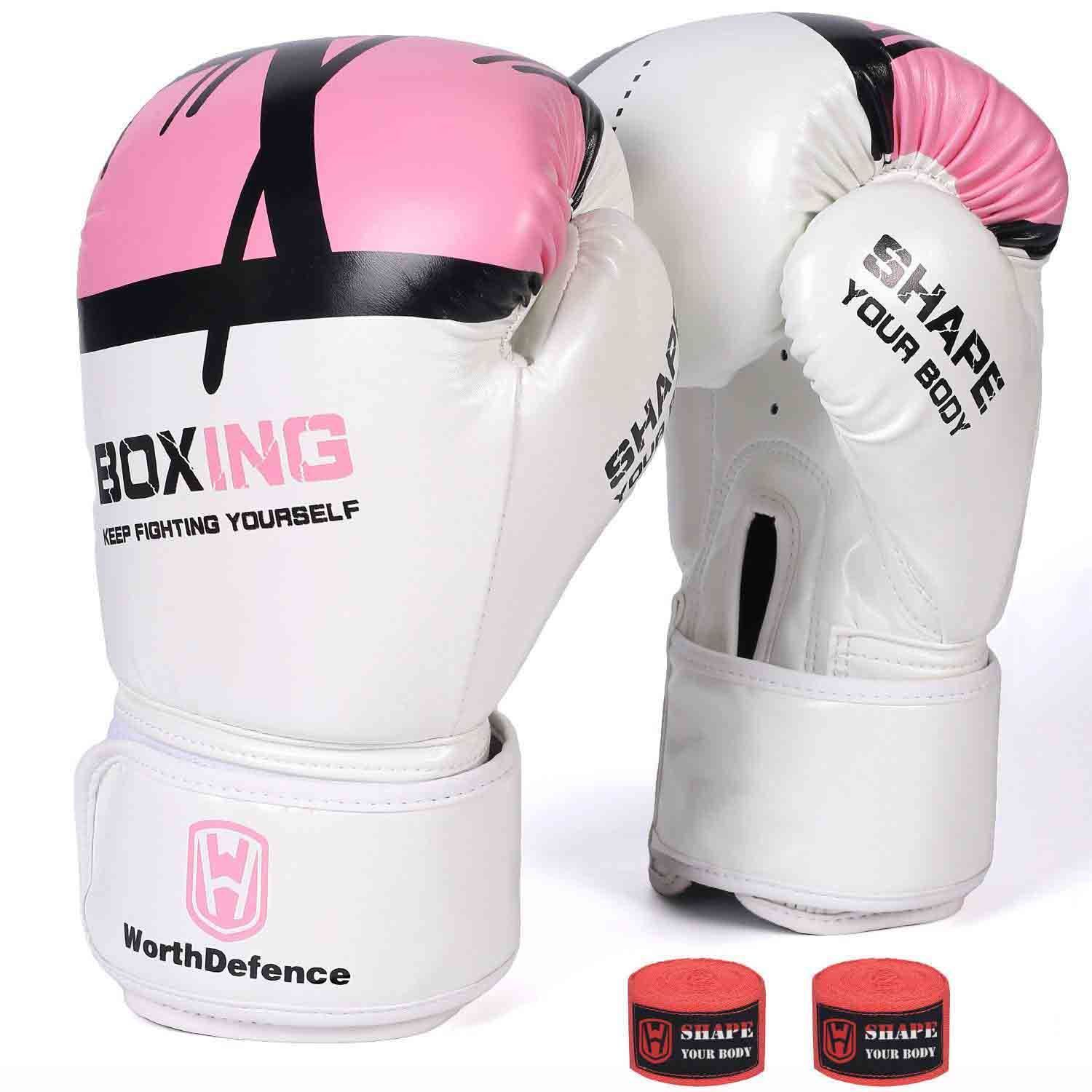 Guantes de boxeo para hombres y mujeres gimnasio para niños adultos y adolescentes Taekwondo Sanda, lucha y entrenamiento de lucha